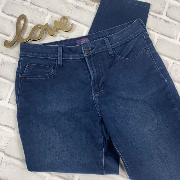 NYDJ Legging Dark Wash Skinny Jeans - Picture 3 of 9